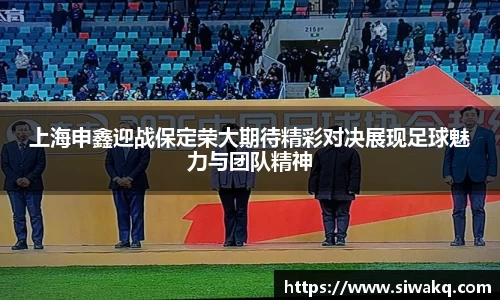 上海申鑫迎战保定荣大期待精彩对决展现足球魅力与团队精神